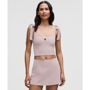 Lululemon Nulu Bow-Detail Tank Top  - XL